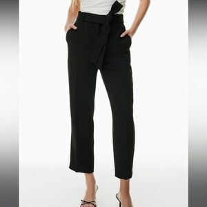 Aritzia Wilfred tie front pants